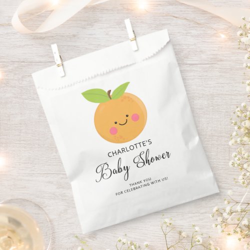 Little Cutie Its A Girl Favor Bag