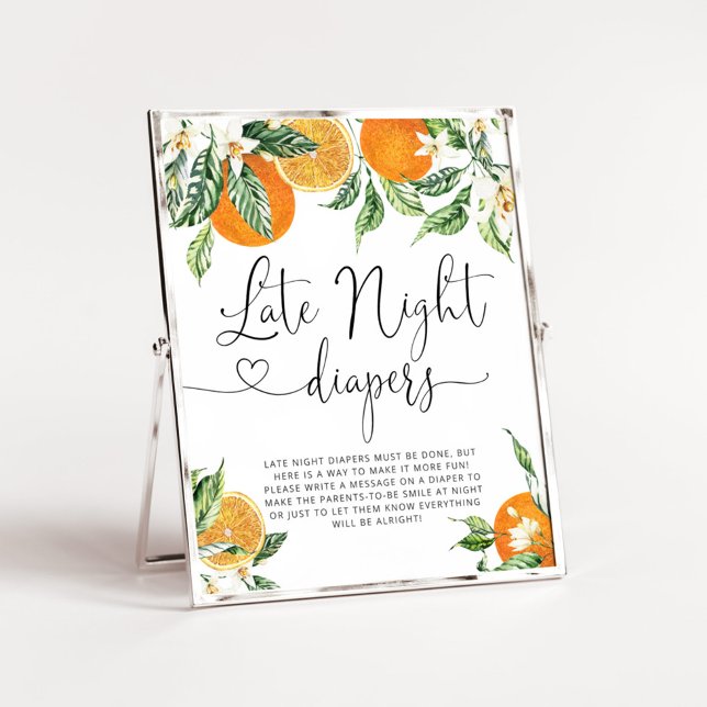 Little Cutie Late Night Diapers Poster (Creator Uploaded)