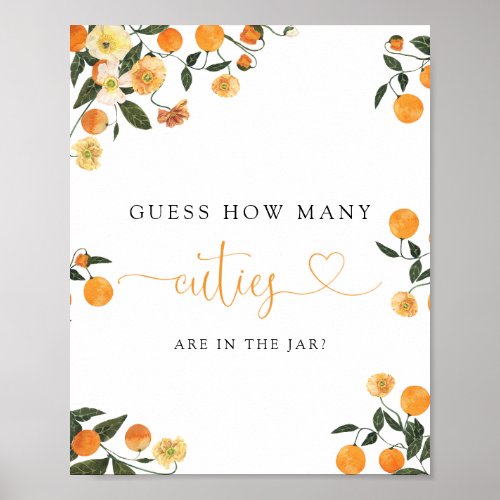 Little Cutie Orange Botanical Books for Baby Sign