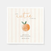 Little Cutie Orange Citrus Baby Shower