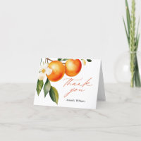 Little Cutie Orange Clementine Baby Shower
