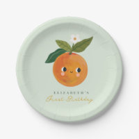 Little Cutie Orange First Birthday