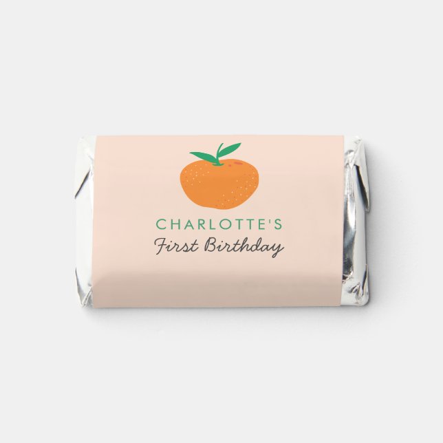 Little Cutie Orange Hershey's Miniatures (Front)