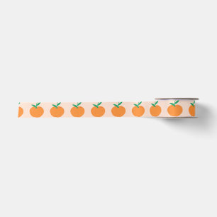 Little Cutie Orange Satin Ribbon