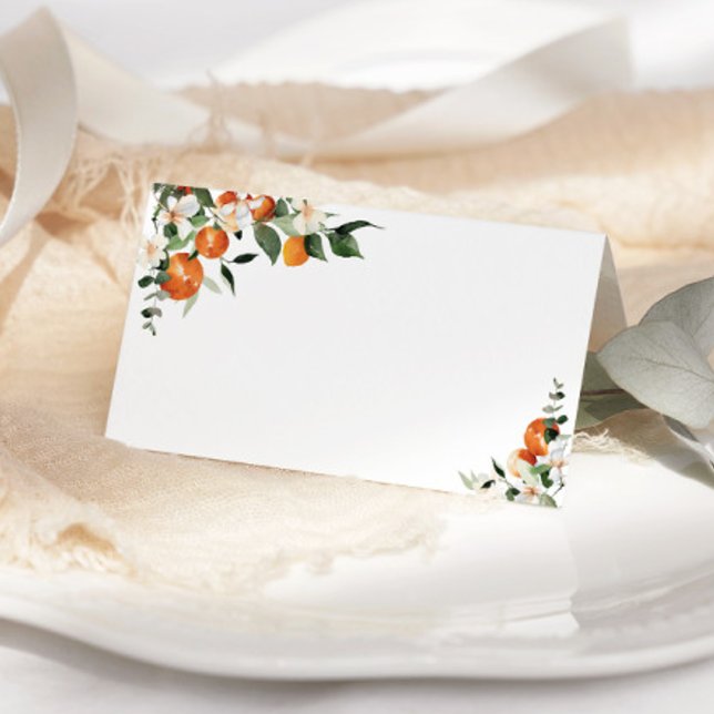 Little cutie oranges place cards (Creator Uploaded)