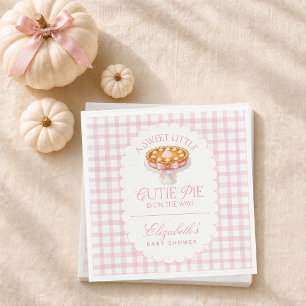 Little Cutie Pie Baby Shower Napkins