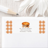 Little Cutie Pie Baby Shower Return Address