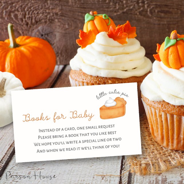 Little Cutie Pie - Books for Baby Enclosure Card (Creator Uploaded)