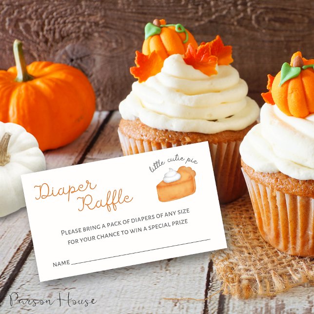 Little Cutie Pie-Diaper Raffle Enclosure Card (Creator Uploaded)