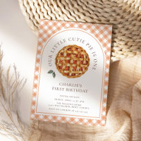 Little Cutie Pie Fall 1st Birthday