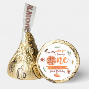 Little Cutie Pie Fall 1st Birthday Party Hershey®'s Kisses®