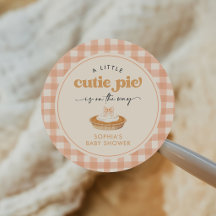 Little Cutie Pie Fall Baby Shower