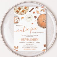 Little Cutie Pie Fall Pumpkin Baby Shower