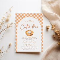 Little Cutie Pie is on the Way fall baby shower