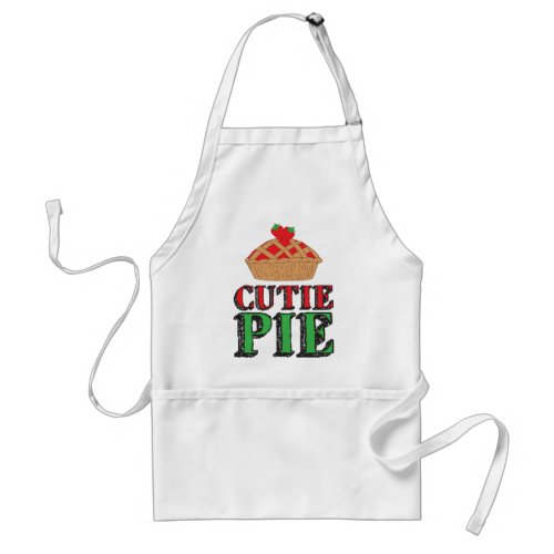 Little Cutie Pie Sweet Stuff Strawberry Cutiepies Adult Apron
