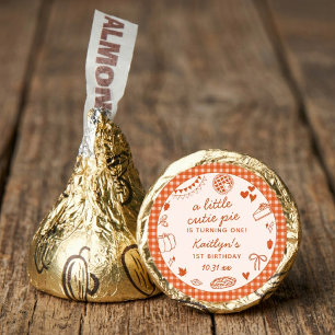 Little Cutie Pie Turning One! Fall 1st Birthday Hershey®'s Kisses®