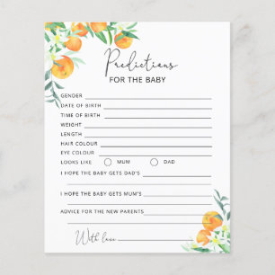 Little cutie predictions for baby