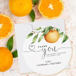 Little Cutie Watercolor Baby Shower Thank You Card<br><div class="desc">Little Cutie Watercolor Baby Shower Thank You Card</div>