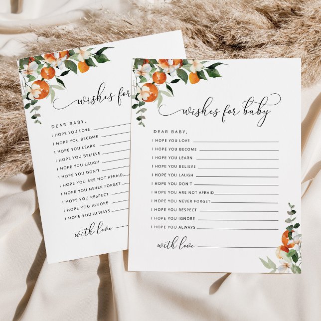 Little cutie wishes for the baby card (Creator Uploaded)