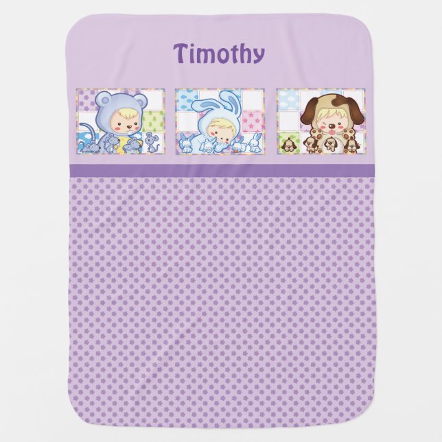 Little Cuties Baby Blanket (Front)