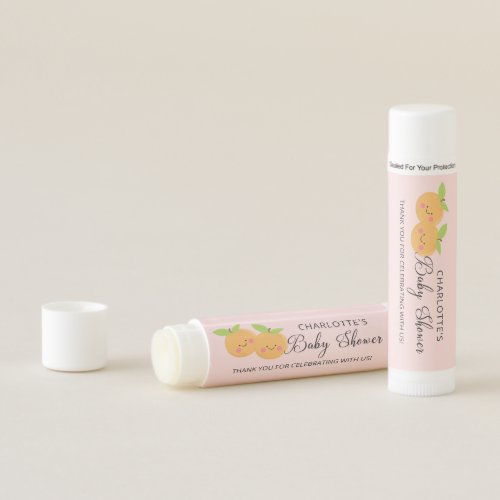 Little Cuties Baby Shower Favor Lip Balm