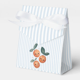 Little Cuties Blue Stripe Preppy Favor Boxes
