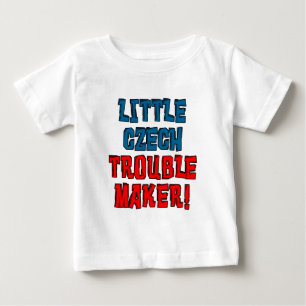 Little Czech Trouble Maker Baby T-Shirt