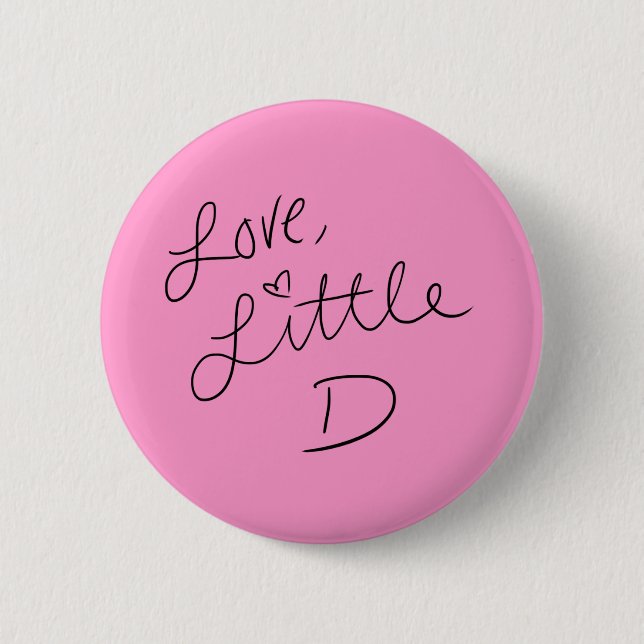 Little D Button (Front)