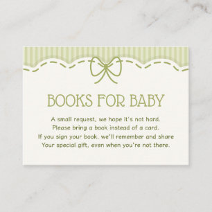 Little Daisy Books for Baby Enclosure Card