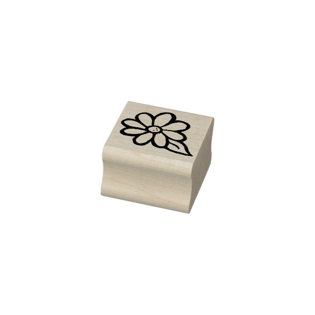 Little Daisy Rubber Stamp (Stamp)