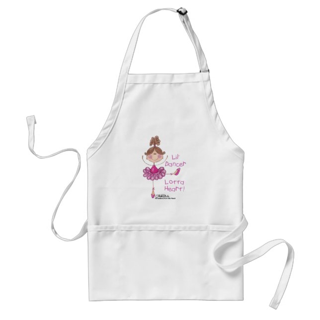 Little Dancer Adult Apron (Front)