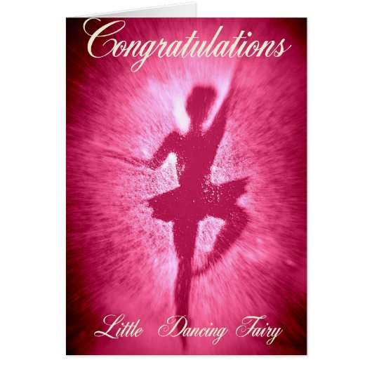 Little Dancing Fairy Cards (Front)