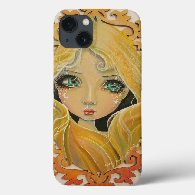 Little Daydreamer Fairy Fantasy Art Big Eye Case-Mate iPhone Case (Back)