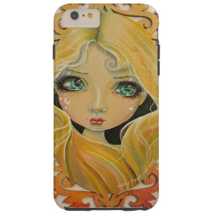 Little Daydreamer Fairy Fantasy Art Big Eye Tough iPhone 6 Plus Case