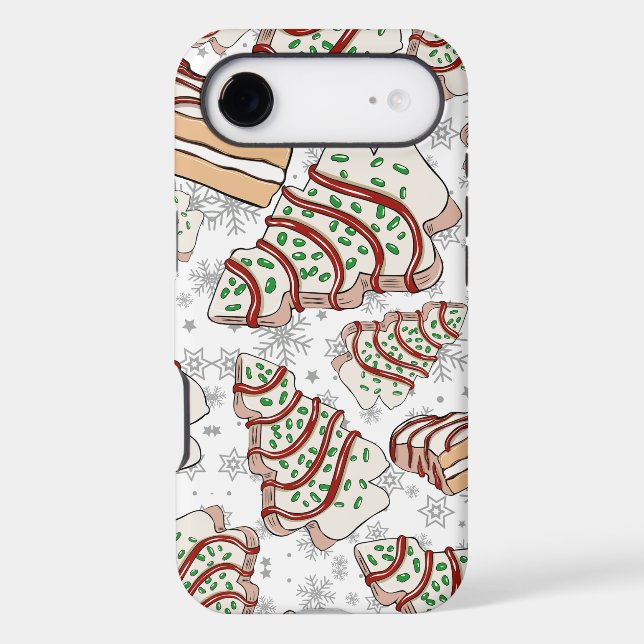 Little Debbie Christmas Tree Snack Cake Case-Mate iPhone Case (Back)