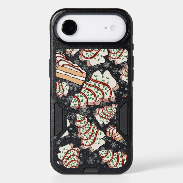 Little Debbie Christmas Tree Snack Cake Otterbox iPhone Case (Back)