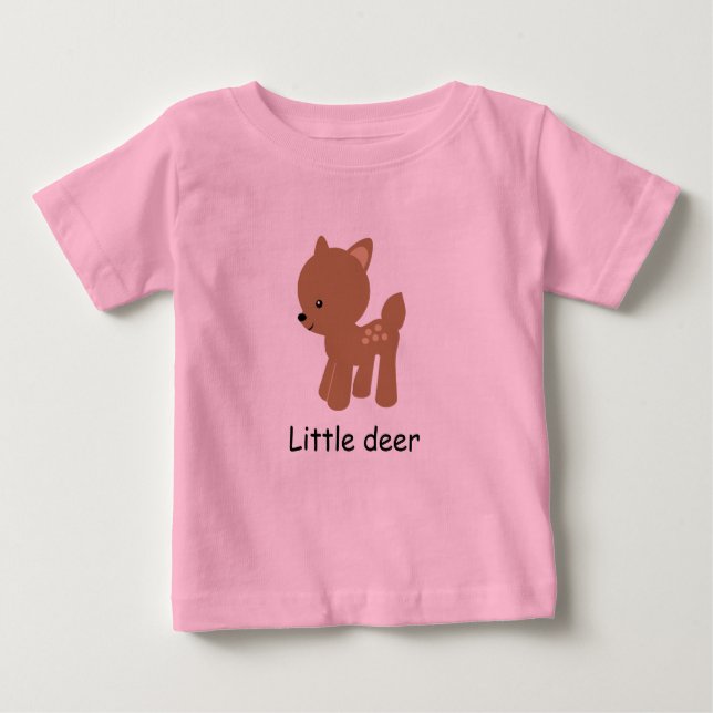 Little deer baby shirt (Front)