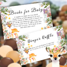 Little deer, Big Joy Pink flower Baby Shower theme