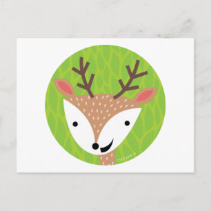 Little Deer - Woodland Friends Postcard