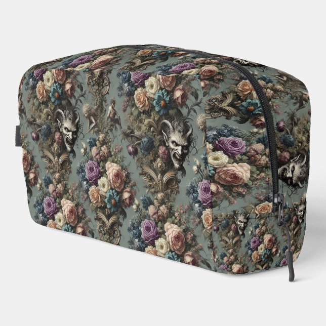 Little Demons Dare to Dream – Gothic Victorian  Dopp Kit (Right Corner)