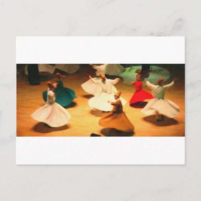 little dervishes postcard (Front)