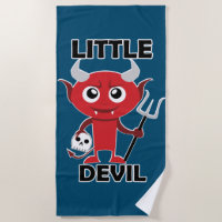 Little Devil - Beach Towel