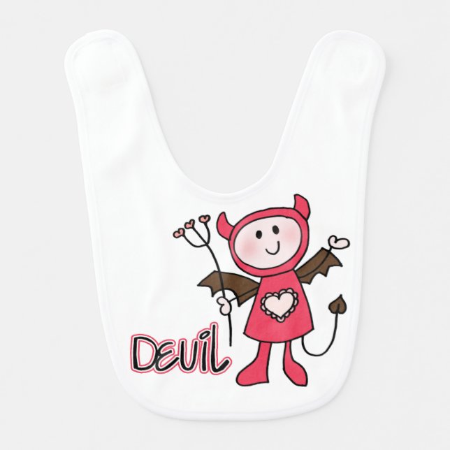 Little Devil Bib (Front)