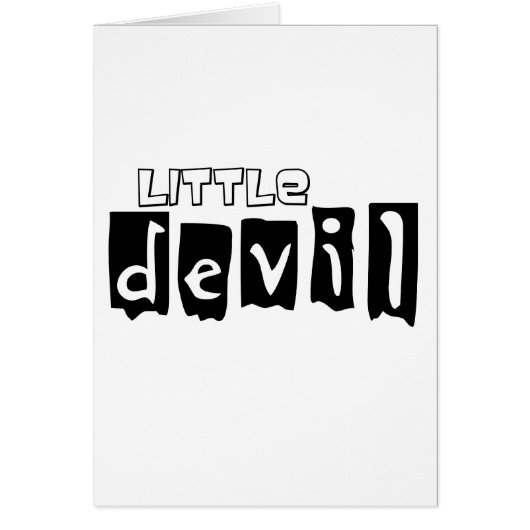 Little Devil Cards (Front)