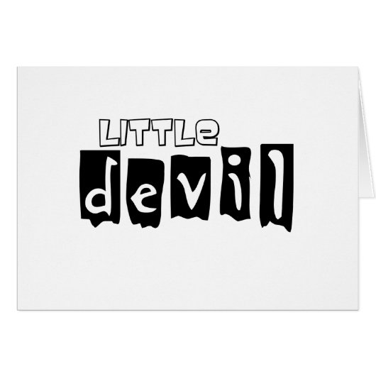 Little Devil Cards (Front Horizontal)