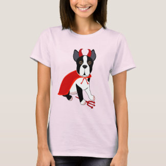 Little Devil Halloween Dog T-Shirt