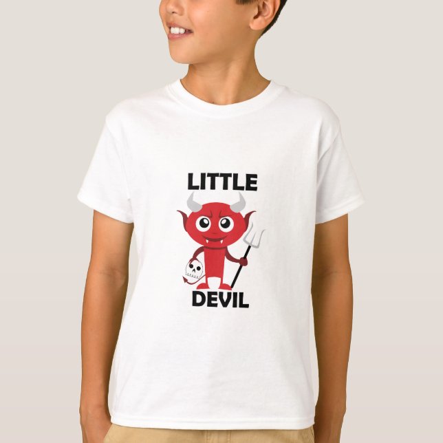 Little Devil - Kids' Basic T-Shirt (Front)