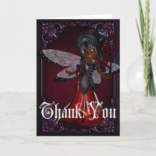 Little Devil Ladybug Design 4 Thank You Card