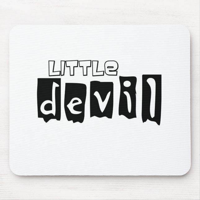 Little Devil Mouse Pad (Front)