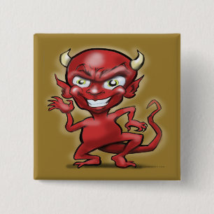 Little Devil Pinback Button